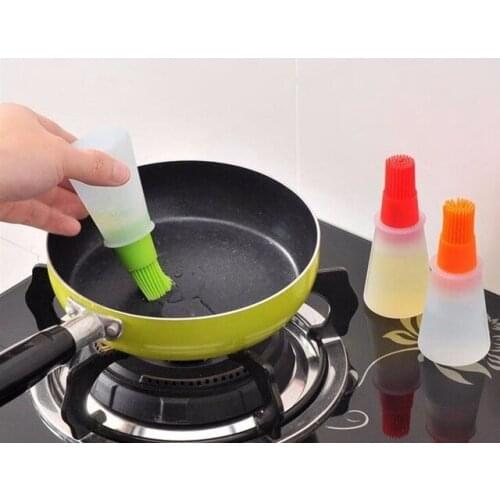 Free Shipping+Wholesale Silicone Oil Brush Baking Brushes Liquid Oil Pen Cake Butter Bread Pastry Brush BBQ,300pcs/lot