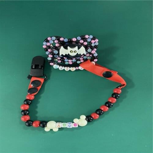 Ddlg Adult Baby Pacifier Large Size with Clip Chain Adult Pacifier abdl Daddy dummy Girl Pacifier Clip Holder little space