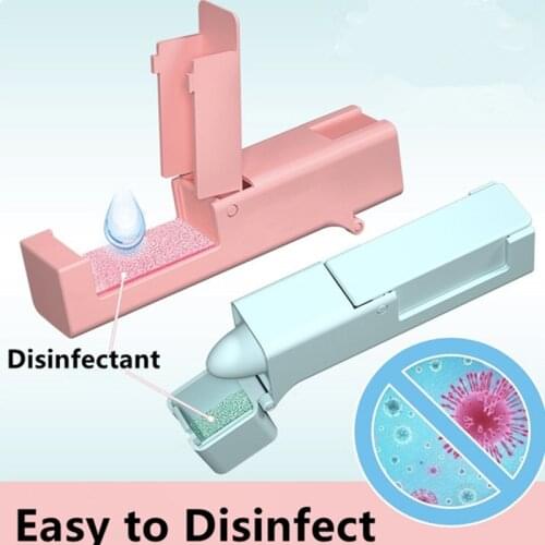 Non-touch Fake Portable Finger Protector with Eponge Indoor Outdoor Family Safety For Elderly Care Products (Desinfectant not )