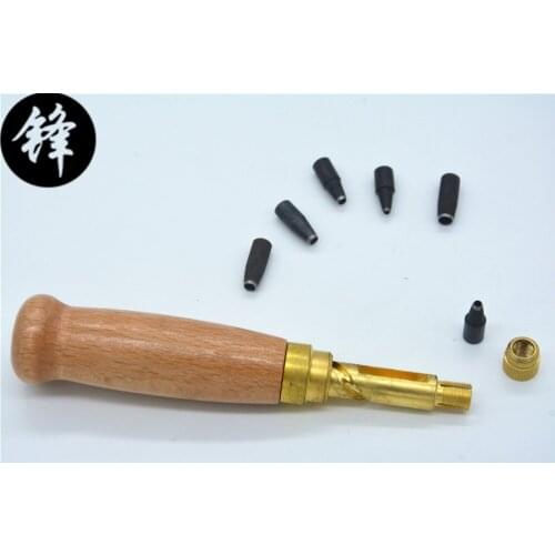 Leather belt punch make hole punch cloth suit multifunction puncher five heads hand tools good quality