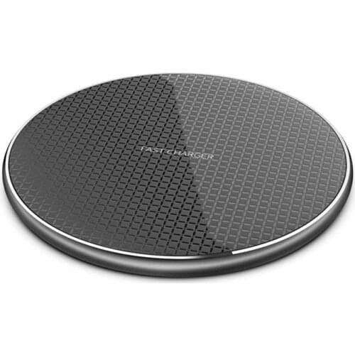 Hot Selling 2021 Wireless Charger Round USB Connected Mobile Phone Smart Charger Fashion 10W Fast Charger#p30