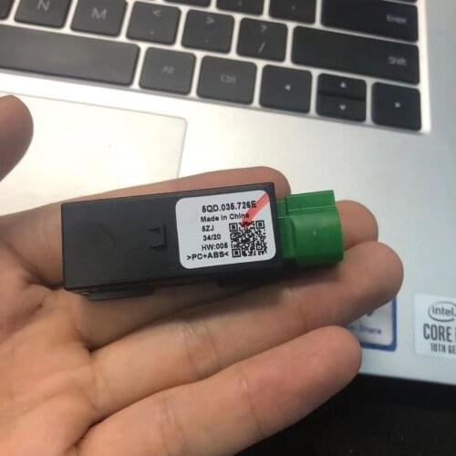 MDI USB Aux IN Switch Harness MIB2 Carplay Connection Plug Adapter For VW Golf MK MIB Radio 5QD035726E 5Q0 035 726 E