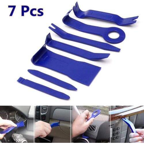 7Pcs/Pack Auto Car Dash Car Door Clip Panel DVD Audio Disassembly Tools Car Audio Removal Tools Set Automotive Repair Tools Kit