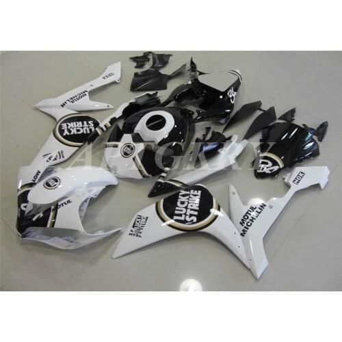 New ABS Plastic Shell Motorcycle Fairing kit Fit For YAMAHA YZF R1 2007 2008 YZF-R1 YZF 1000R Bodywork set White Black