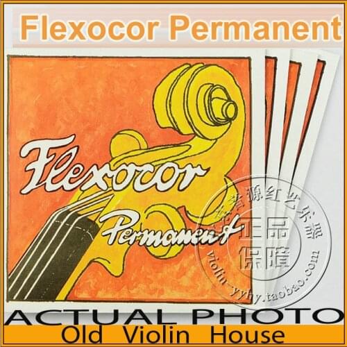Original Pirastro Flexocor Permanent Violin Strings 4/4 Ball-End (316020), Full Set ,made in Germany,Hot sell