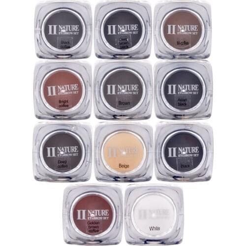 HOT SALE PCD Professional Permanent Makeup Ink Eyebrow Tattoo Ink Set 10ML 11 Colors Lip Microblading Pigment Set Supply