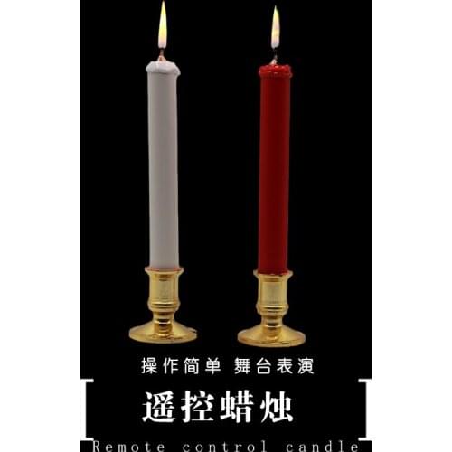 Remote Control Candle 2.0 Magic Tricks Fire Magie Magician Stage Bar Illusions Gimmick Props Accessories Comedy Mentalism Auto