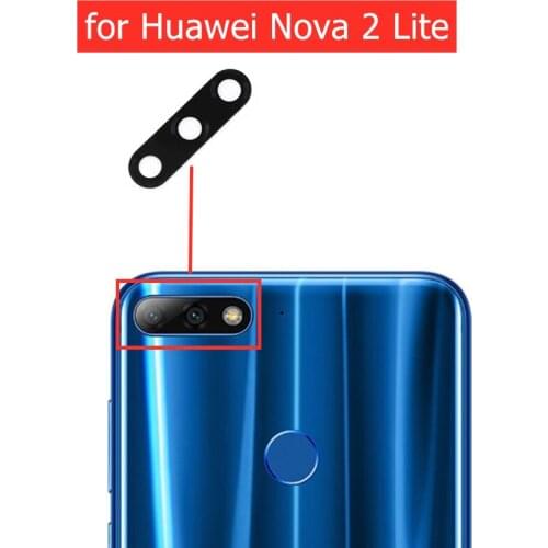 2pcs for Huawei Nova 2 Lite Back Camera Glass Lens Rear Camera Glass with 3M Glue for Huawei Nova 2 Lite Repair Spare Parts