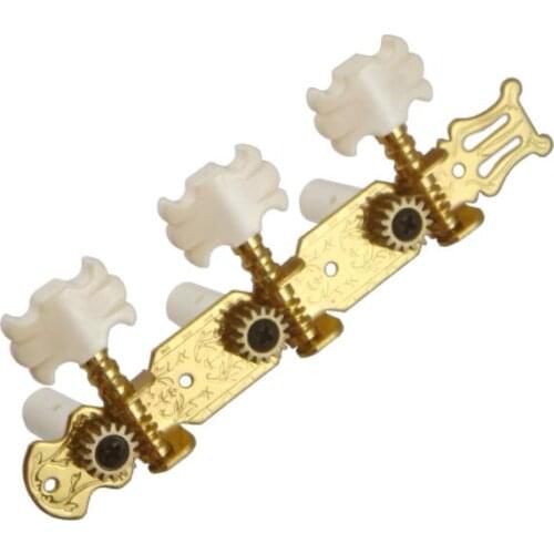 Tooyful Guitar String Tuning Pegs Tuners Keys String Machine Heads for Classic Guitars 3R3L Inline