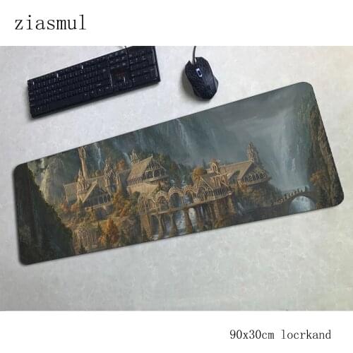 Lord of the ring pad mouse 90x30cm computer gamer mouse pad Boy Gift padmouse Personality mousepad ergonomic gadget desk mats