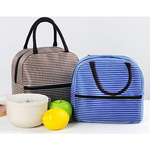 Women Reusable Insulation Lunch Bag Warm Keeping Lunch Box Thermal Tote Bag Best Sale-WT