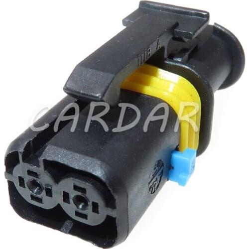 1 Set 2 Pin 18286000002 Automotive Relay Plug EFI Motor Socket Electrical Lear Connector Sealed Plug For Car