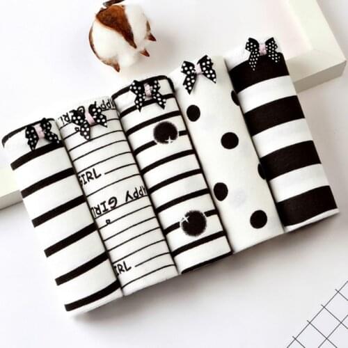 7 Pcs Cotton Underwear for Girls 2019 New Children Soft Panties Teenages Candy Color Briefs twy-666-7P