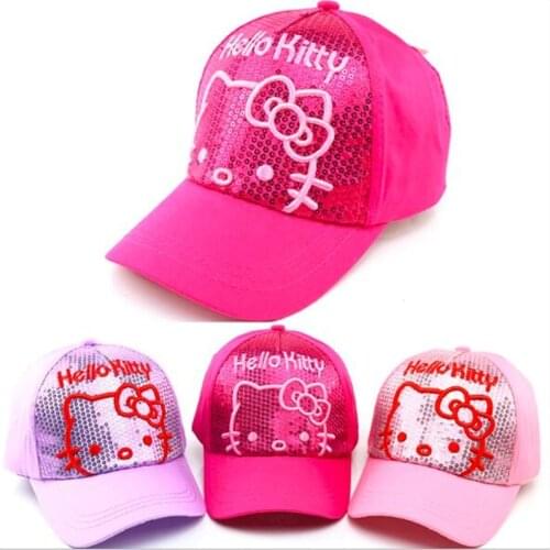 New Lovely Baby Cap Kids Girls Cartoon Baseball Cap Baby Cotton Snapback Children Hip Hop Hats