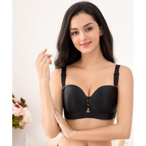 Invisible bra lingerie femme underwear women bra plus size super push up strapless bra