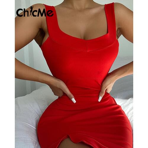 Chicme Summer Dresses With A Slit