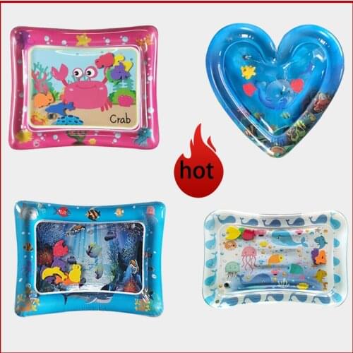Baby Water Mat Inflatable Cushion Infant Toddler Water Play Mat for Children Early Education Developing Baby Toy Summer Toys