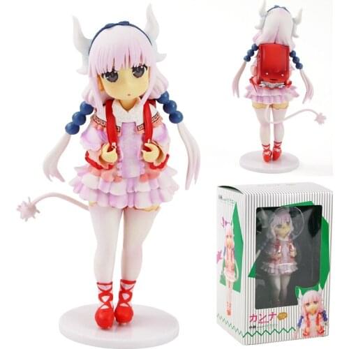 19cm Kobayashi-san Chi No Maid Dragon Kanna Kamui Anime Anime Figurine Action Figure Movie & TV PVC Collectible Model Toy Anime