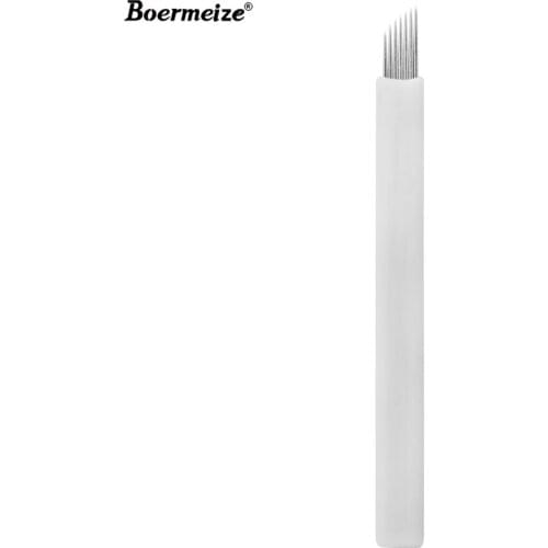 Microblading needles 7CF Permanent Makeup Eyebrow flex Tattoo Needles Blade For 3D Microblading Microblading Embroidery Pen