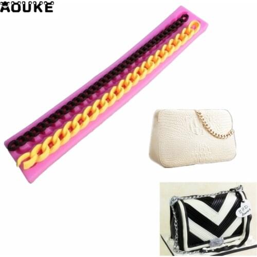 DIY Tools about Cake decoration Strip bag Chain straps Liquid Silicone Cake Mold/Pastry Mould/Jello Pudding/Chocolate Molds/Ice