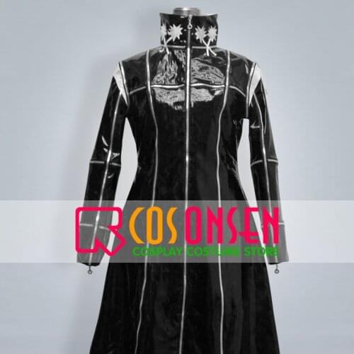 COSPLAYONSEN Katekyo Hitman Reborn Byakuran Cosplay Csotume Black White Color Any Size