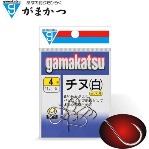 Gamakatsu Hook Hot Selling 1pcs/lot Japan Imported Gamakatsu Super High Carbon Steel Barbed Hook Sharp Hook Whute