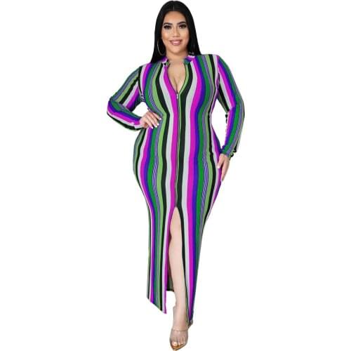 L-3XL Plus Size African Dresses For Women 2021 Africa Clothes Dress Print Dashiki Ladies Clothing Africa Office Lady Dress
