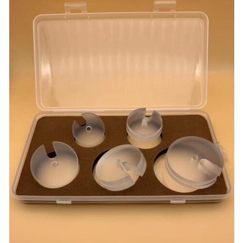 Assortment of 5 Watch Crystal Pressing Die Watch Repair Tool