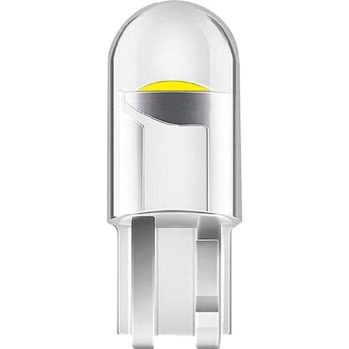 100PCS New T10 W5W WY5W 168 501 2825 COB LED Car Wedge Parking Light Side Door Bulb Instrument Lamp Auto License Plate Lights