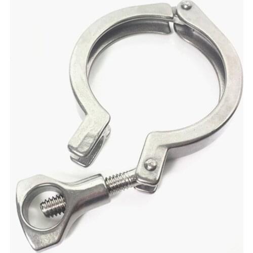 5" Tri Clamp Fit 145mm Ferrule O/D SUS 304 Stainless Steel Sanitary Fitting Home Brewing Beer