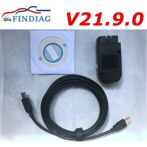 V21.3.0 ATMEGA162+16V8+FT232RQ For VAG V2 Interface Multi-Language OBDII 16Pin Diagnostic Interface 2st Support Multi-Language