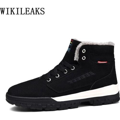 Snow Boots Winter Shoes Men Ankle Boots Men Shoes Boots For Men Shoes+male Bottes Homme Cuir Winterschuhe Herren Bota Hombre