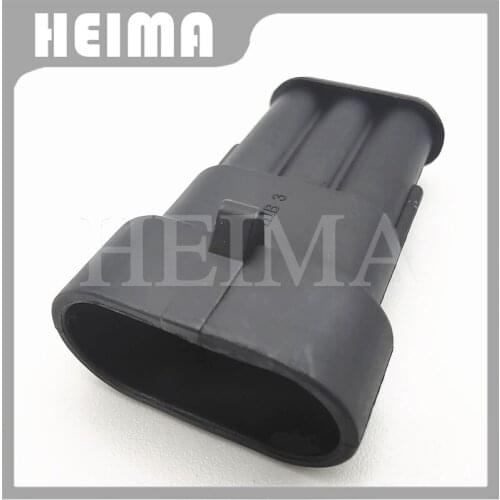 10/20/30sets kit TE Tyco Amp 1.5mm 3 pin way male Waterproof electrical auto wire harness Connector auto plug for Truck 282105-1