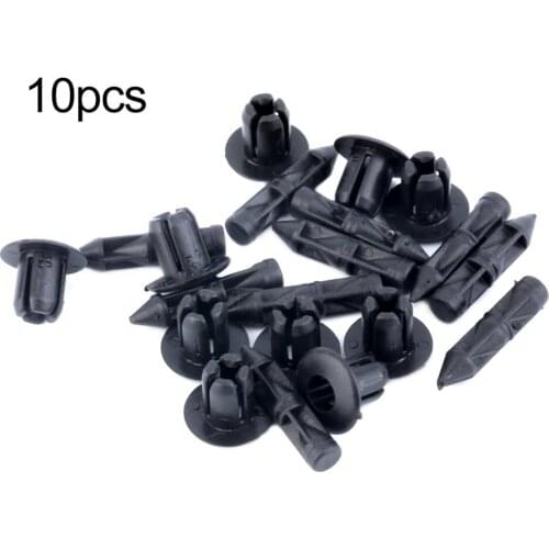 10Pcs 6mm Fender Rivet Clips Hole ATV Fairing Fender Clip Auto Fastener Clips For Suzuki Hayabusa GSXR 1300 1000 750 600