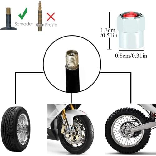 4Pcs/Set Car Styling Aluminium Alloy/Copper Middle Finger Logo Car Tire Valve Caps Wheel Tires Tire Stem Air Cap Airtight Covers