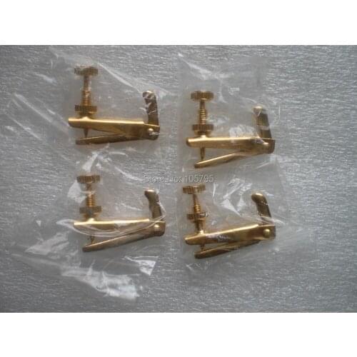 40 PCs Quality Violin Fine tuner for 3/4 to 4/4 including 20 silver color and 20 pcs gold color string adjuster