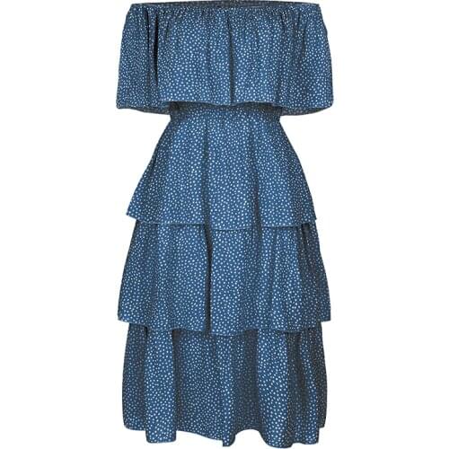 Fhumig Summer Chiffon Dresses