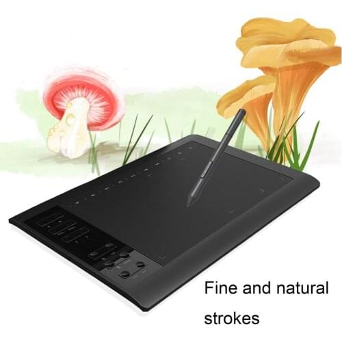 G10 Digital Tablet Durable Quick Reading 10 x 6 Inch Graphic Drawing Pad for Phone Tablet Laptop