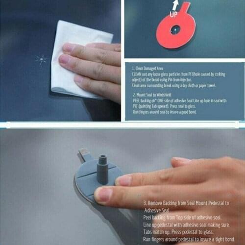 Car Glass Repair Tools Automobile Windscreen Windshield Car-styling Sets Repair DIY Chip Bullseye For Scratch Crack Accesso C1V2