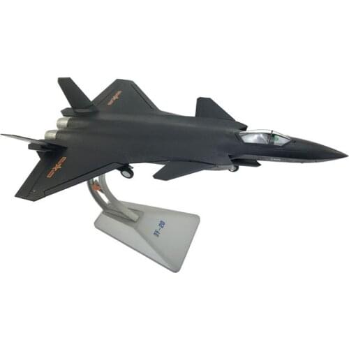 Diecast 1:60 F-20 Fighter Alloy Model Simulation Stealth Aircraft Black Collection Desktop Decoration Holiday Gift