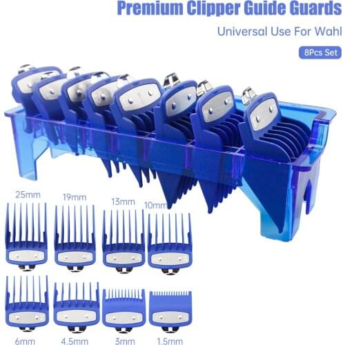 Pro Hair Clipper Limit Combs Electric Trimmer Guide Comb Guards Barber Accessories Clipper Combs For Wahl Magic Senior Cordless