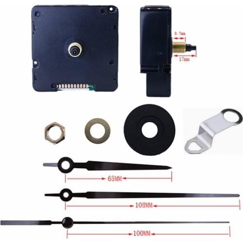 DCF model axial length German version 17 mm jump seconds clock movement supporting metal hook waves at 9412 to 045 the second
