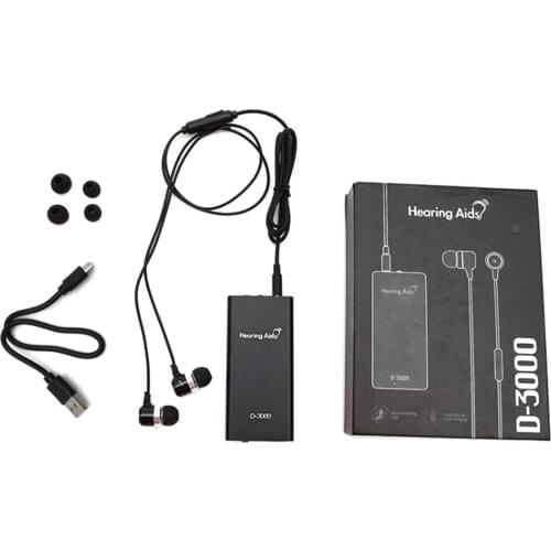 New-Hearing Aid Rechargeable Ear Sound Amplifier for Elderly Cassette Hearing Aids China Adjustable Tone Digital Aid Ear Care De