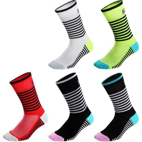 KoKossi Sports Cycling Socks Elastic Skin-friendly Non-pilling Harmless Fashion Comfortable Breathable Non-deform Outdoor Socks