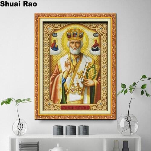 Holy Orthodox religious icon Diamond Painting Picture Full display square Diamond Mosaic pharaoh Diamond Embroidery sale