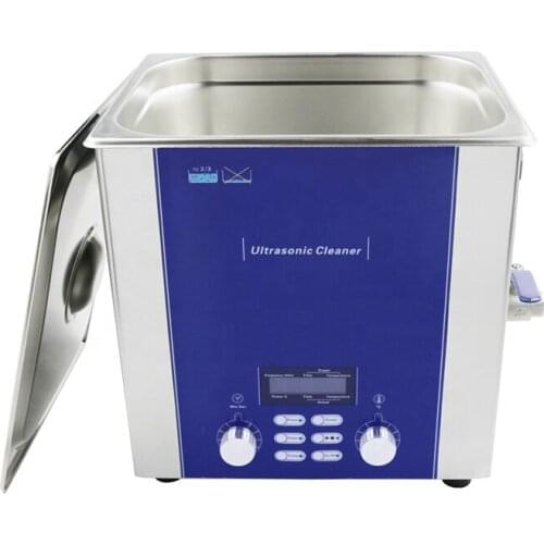 10L stainless steel ultrasonic cleaner degas PCB and spare parts medical instrument ultra sonic cleaning machine