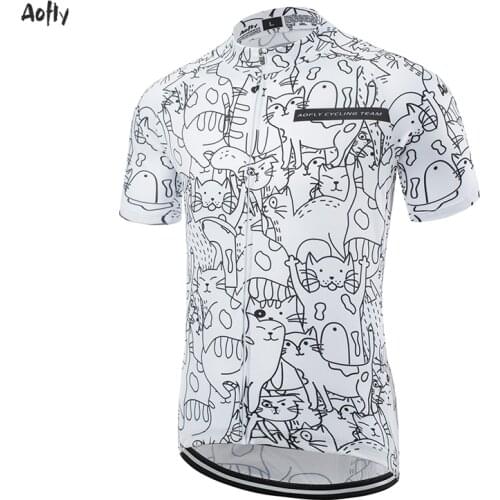 Aofly 20 Variety COLOURBURN PRO TEAM Short Sleeve Cycling Jerseys Summer Ropa Ciclismo Road Speed Bicycle High Elasticity Shirt