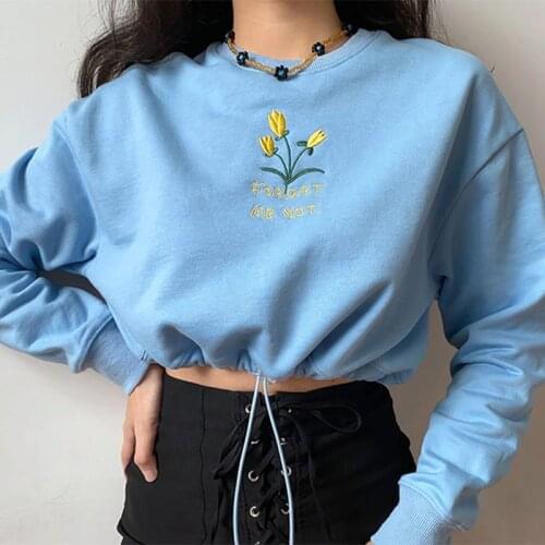 Женские короткие толстовки VONDA China At AliExpress