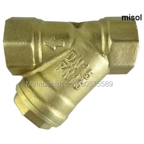 1 pcs of 1/2' DN15 Brass Y Type Strainer Valve Connector Fitting