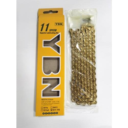 YBN 11-Speed Chain compatible with Shimano Sram Campagnolo,and mountain bikes and road bikes